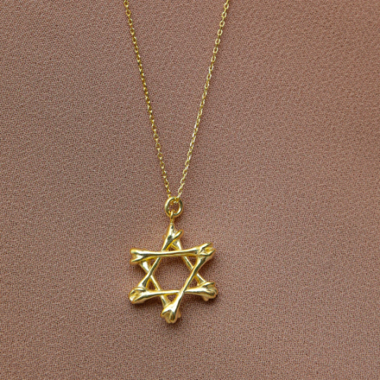 Star of David Necklace Magen David Necklace Jewish Star 