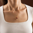 Ruby Pave Statement Necklace