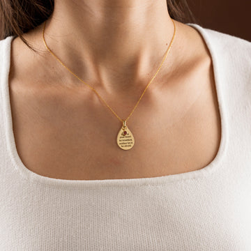 Handwritten Keepsake Necklace