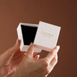 Black Square Art Deco Cufflinks in Silver, Gold Filled or Rose Gold Filled
