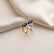 Marquise Cut Sapphire Inspired  925 Silver Zircon Ring