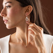Zultanit Teardrop Necklace Earrings Jewelry Set