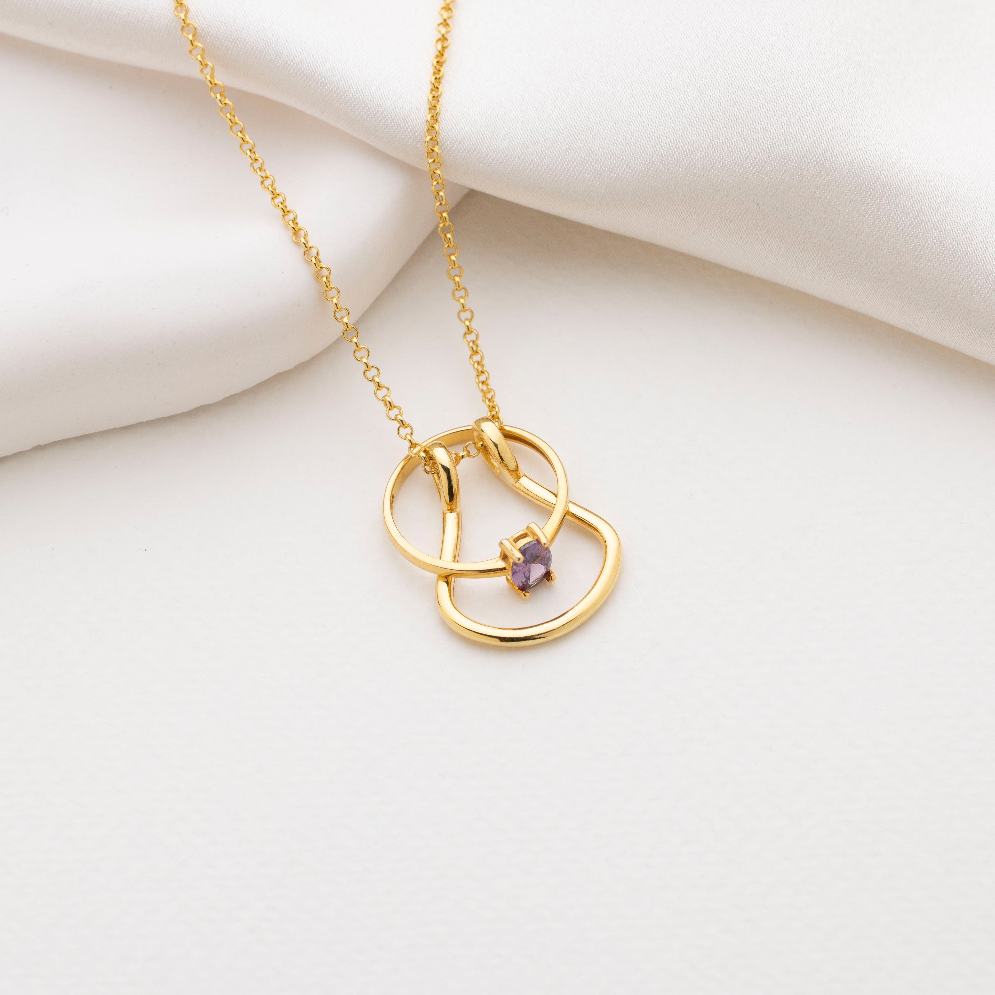 Horseshoe Ring Holder Necklace
