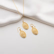 Signature Design 925 Sterling Silver Pendant & Earrings Jewelry Set