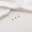 Zultanit Teardrop Necklace Earrings Jewelry Set