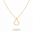 Horseshoe Ring Holder Necklace