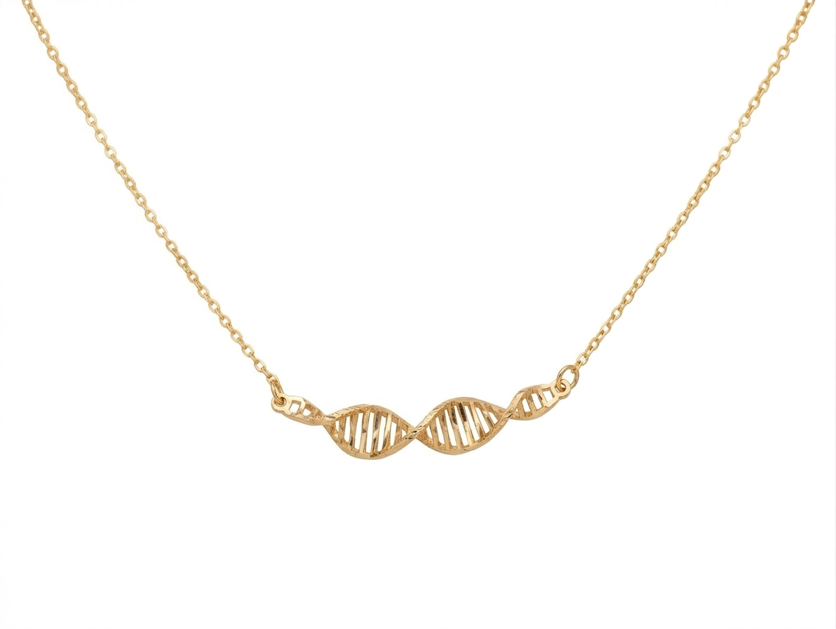DNA Necklace 925 Sterling Silver