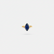 Marquise Cut Sapphire Inspired  925 Silver Zircon Ring