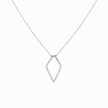 Geometric Ring Holder Necklace