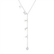 Mother of Pearl Lariat Name Necklace