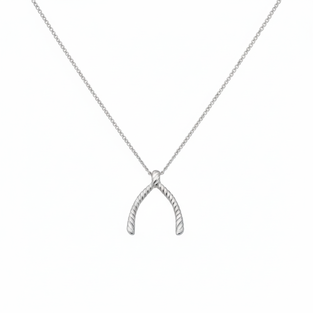 Wiishbone Ring Holder Necklace