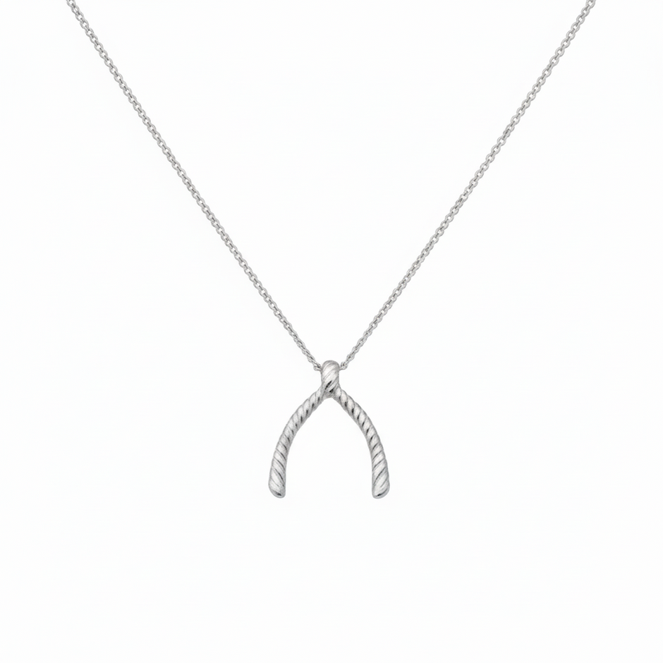 Wiishbone Ring Holder Necklace