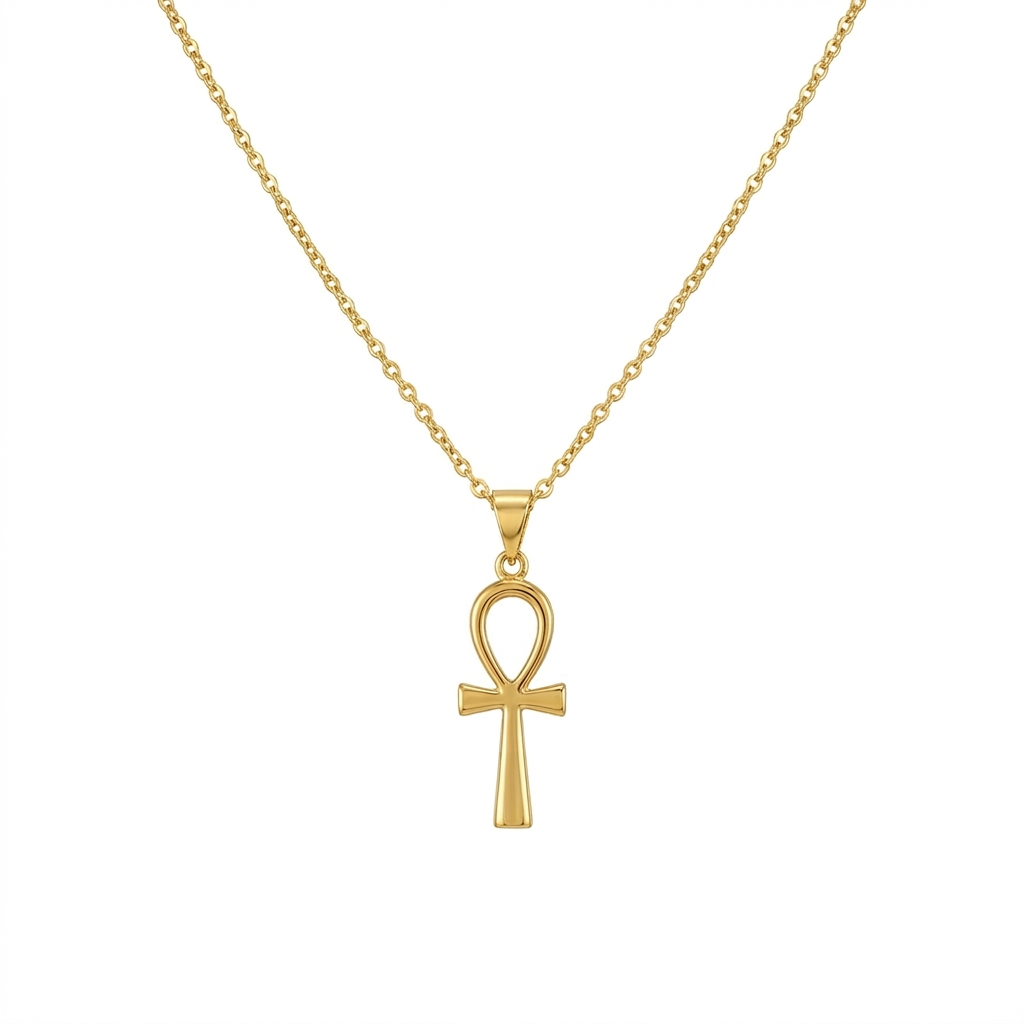 Ankh Necklace 925 Sterling Silver