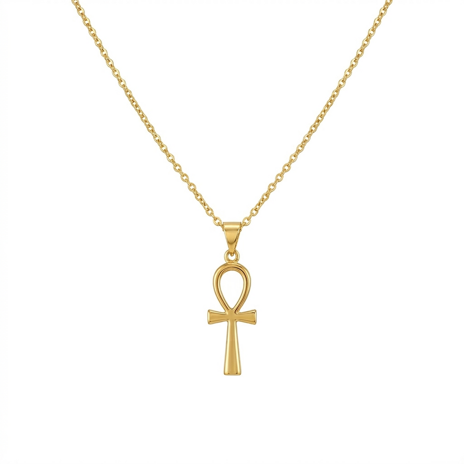 Ankh Necklace 925 Sterling Silver
