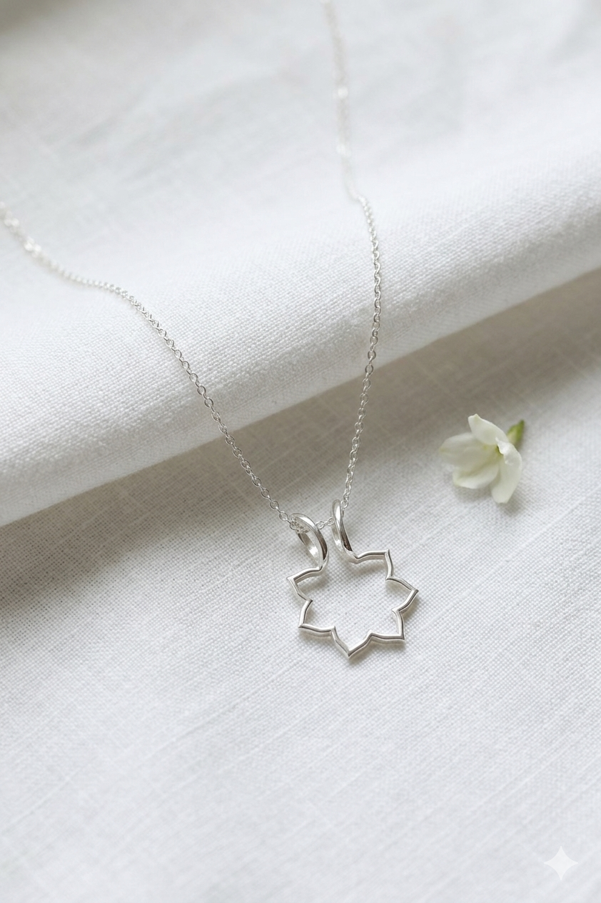 14k Gold Sunflower Ring Holder Necklace