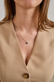 Princess Cut Black Onyx Jewelry Set 925 Sterling Silver