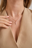 Tiny Ankh Necklace 925 Sterling Silver