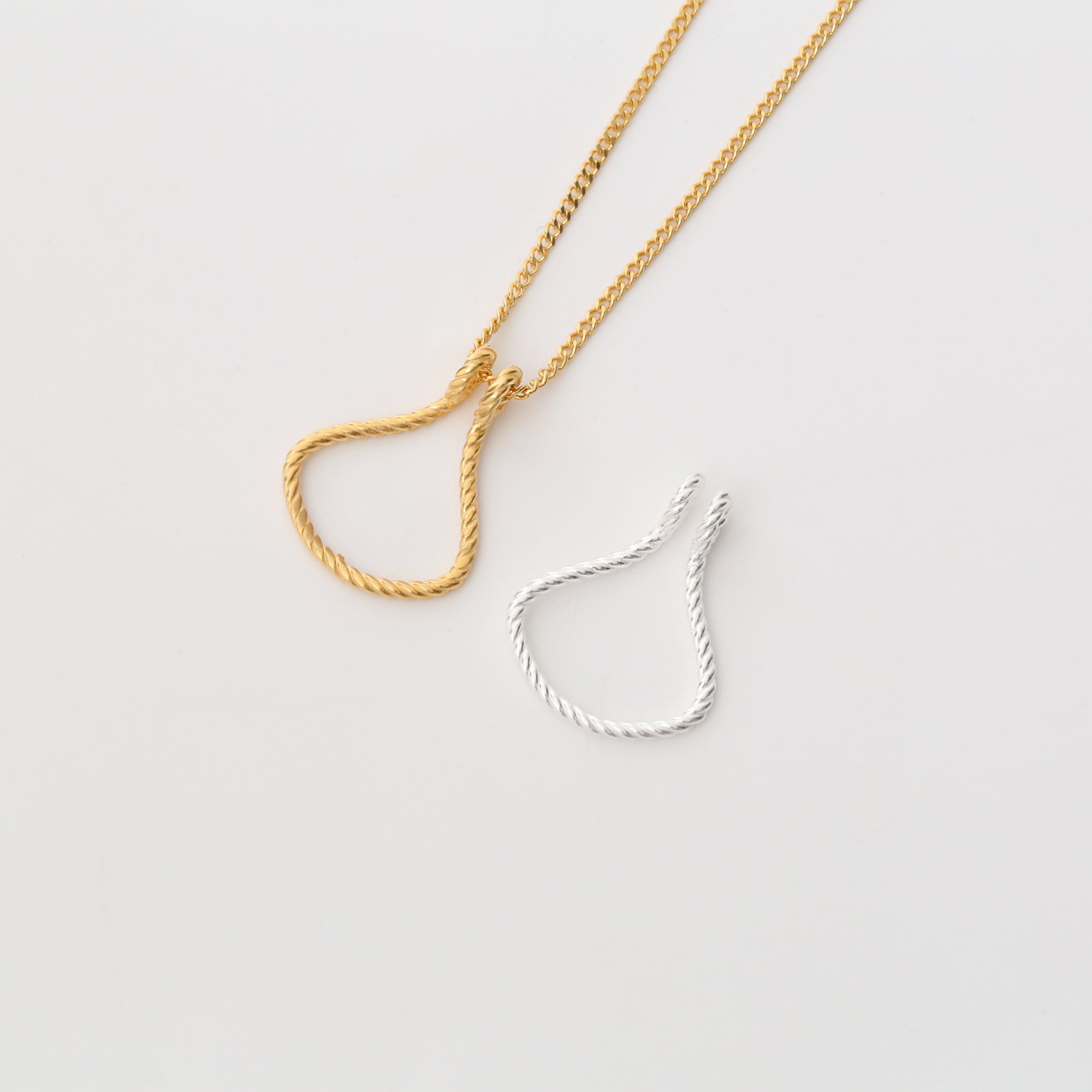 Horseshoe Ring Holder Necklace