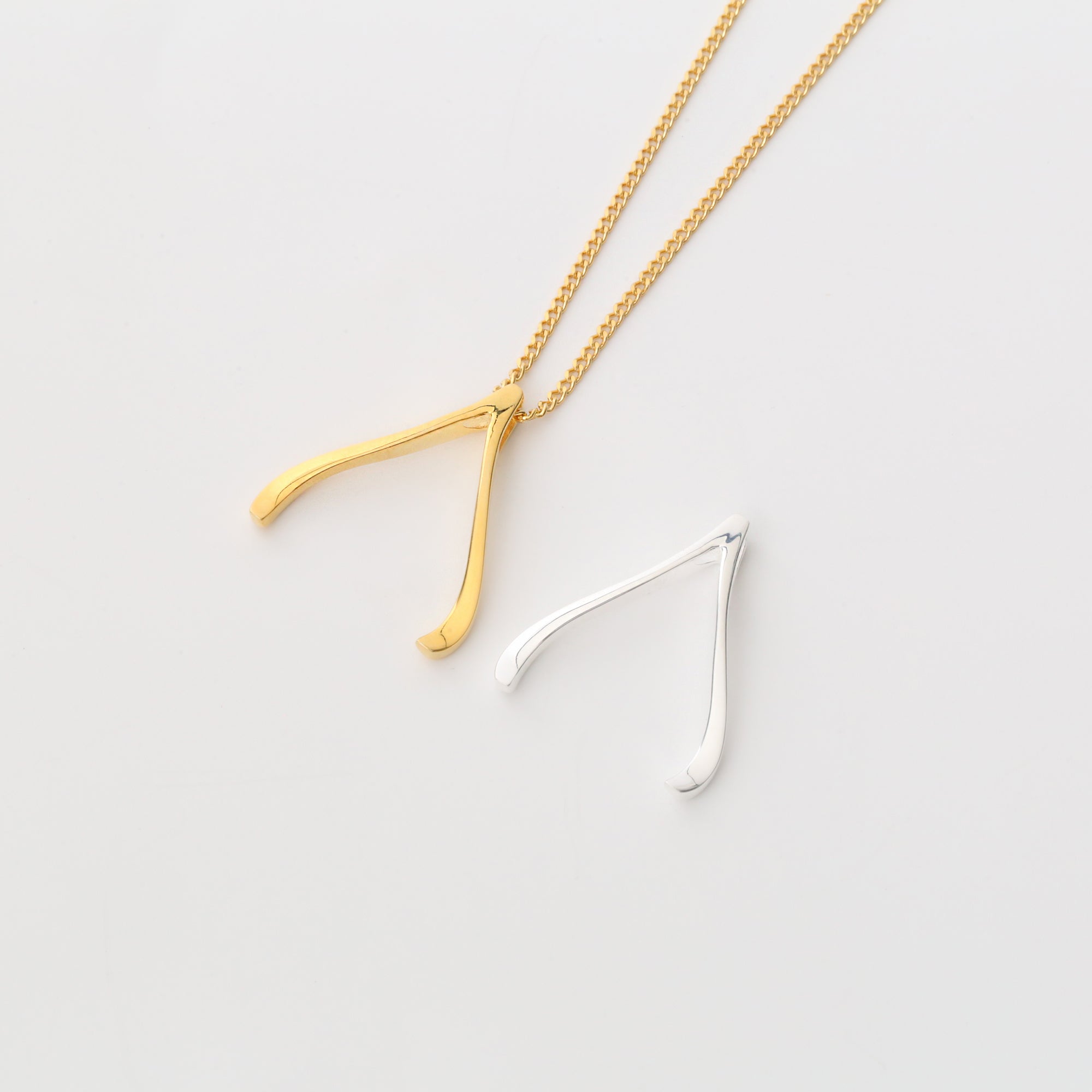 Wishbone Ring Holder Necklace