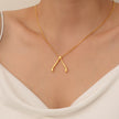 Wishbone Ring Holder Necklace