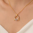 Wiishbone Ring Holder Necklace