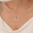 Sun and Moon Ring Holder Necklace