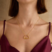 Love Knot Ring Holder Necklace