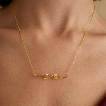 DNA Necklace 925 Sterling Silver