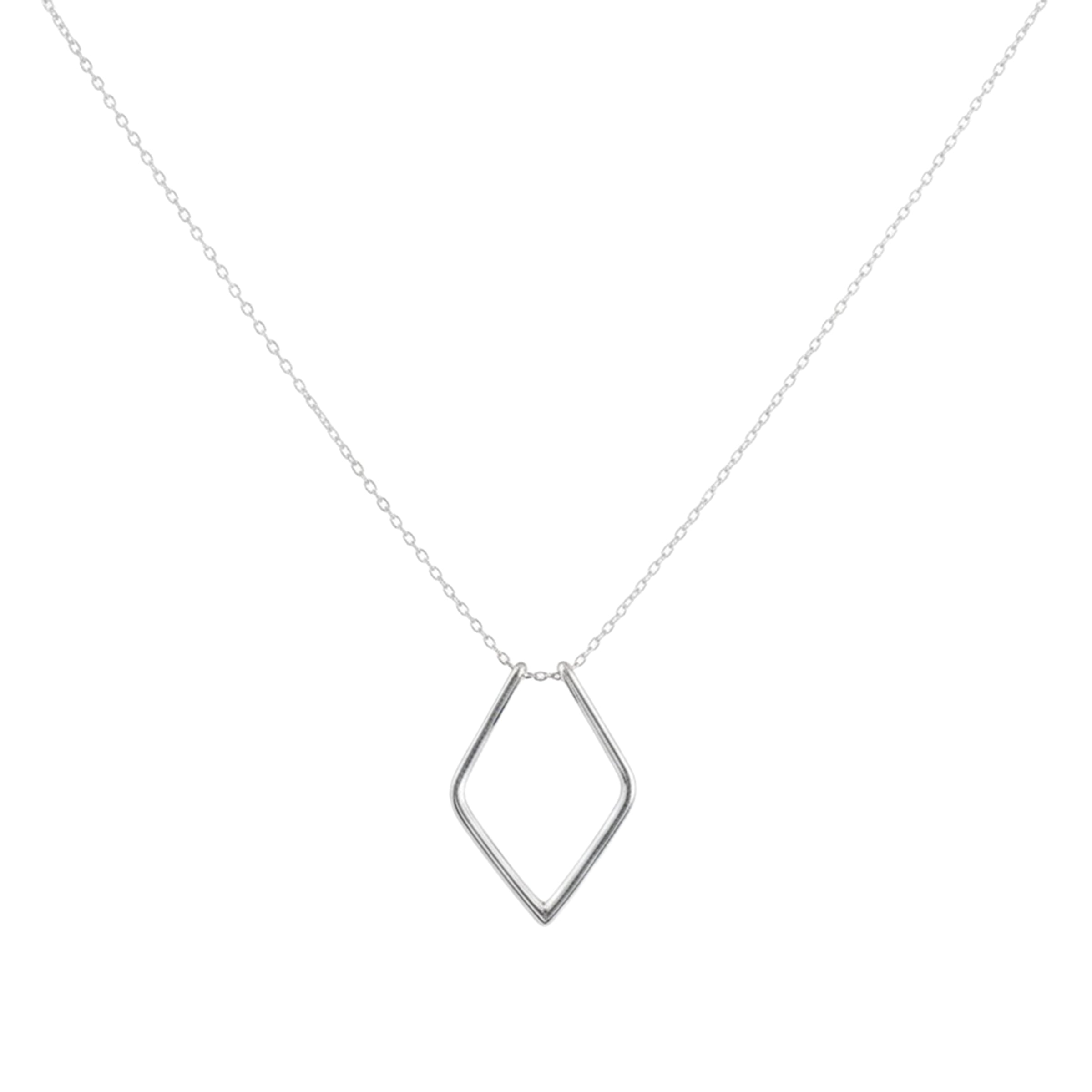 Geometric Ring Holder Necklace