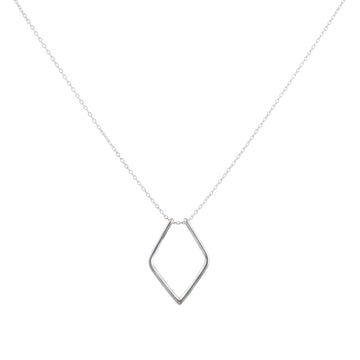 Geometric Ring Holder Necklace