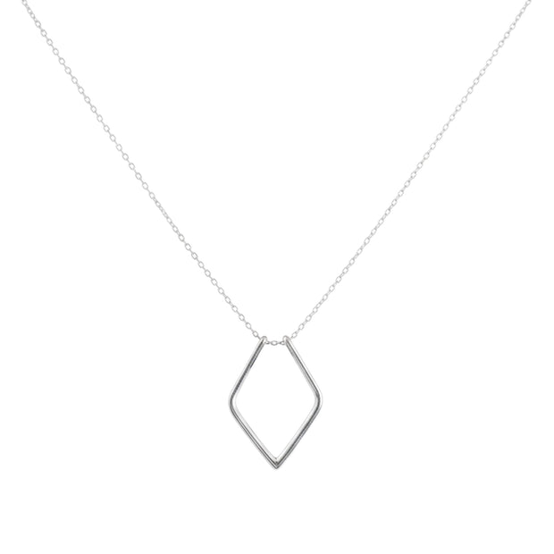 Geometric Ring Holder Necklace