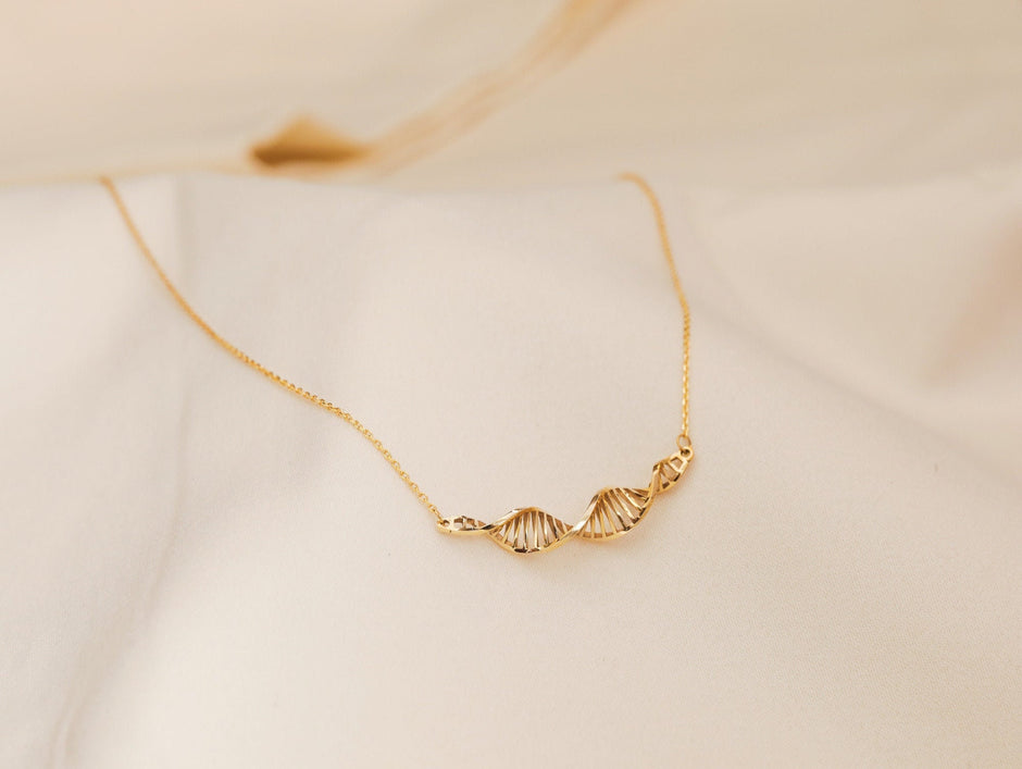DNA Necklace 925 Sterling Silver