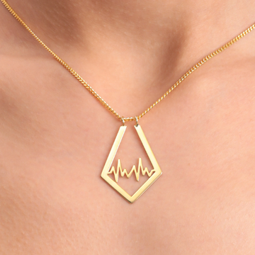 Heartbeat Ring Holder Necklace