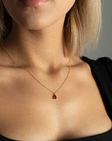 Little ruby silver chains clearance