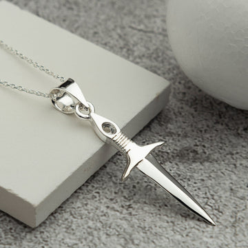 Silver Sword Necklace