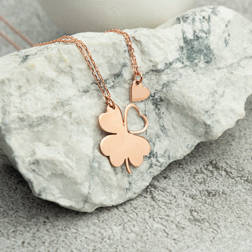 Personalised Clover Necklace