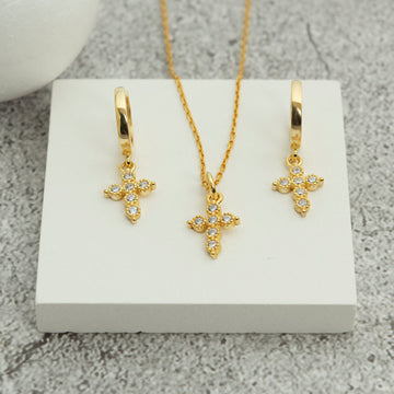 Frauen-Kreuz-Halskette