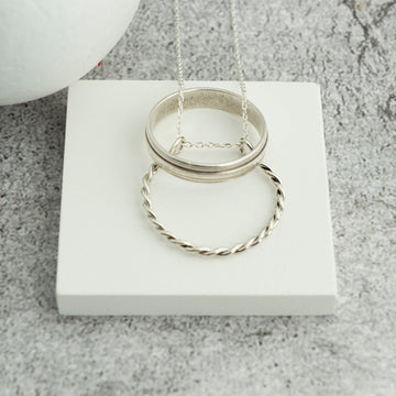 Necklace Ring Holder