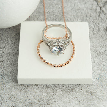 Necklace Ring Holder