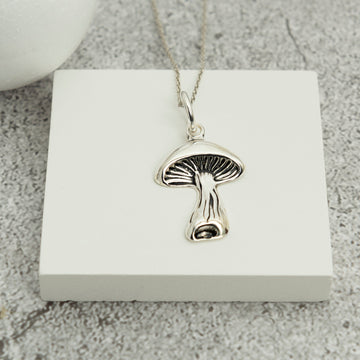 Mushroom Necklace Pendant