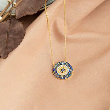 Evil Eye necklace Gold