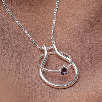 Horseshoe Ring Holder Necklace, Thick Chain Option Necklace Ring Holder Luck, Wedding Ring Holder Pendant, Engagement Gift, For Nurse