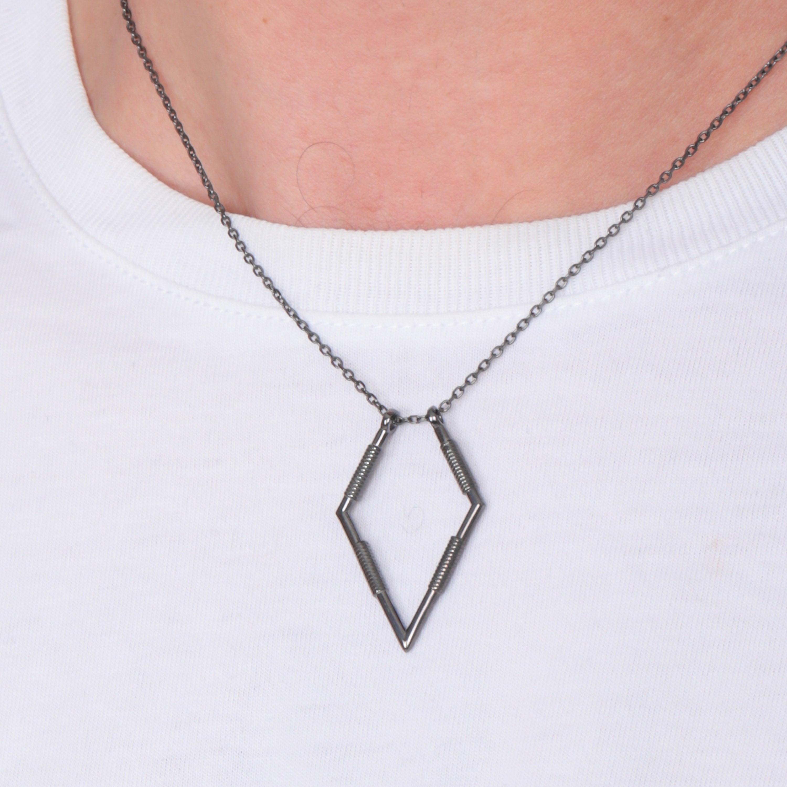 Silver Cross Ring Holder Necklace | Christian Gifts – Handmado.com