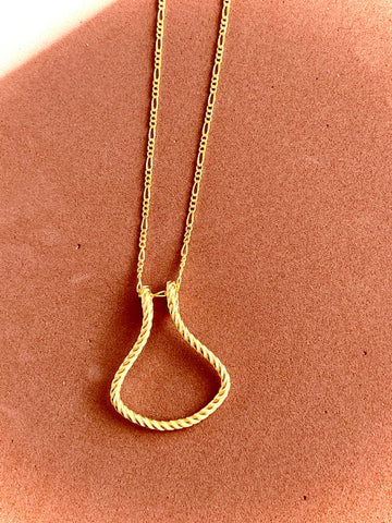 Dainty Ring Holder Necklace Horseshoe Necklace Ring Holder Chain Options Necklace 3,5 - 10 Ring Size For Ring Keeper Necklace Gift For Nurse